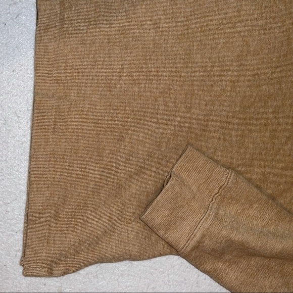 Ralph Lauren Polo 1/2 Zip-Up Brown Mens Size Large - Picture 3 of 5